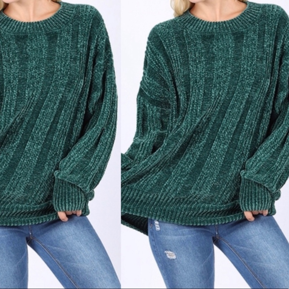 ⚠️LAST ONE Oversized Chenille Sweater